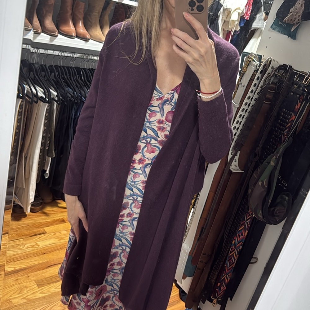 New Ann Taylor 100% cashmere cardigan sweater / wrap xs/s